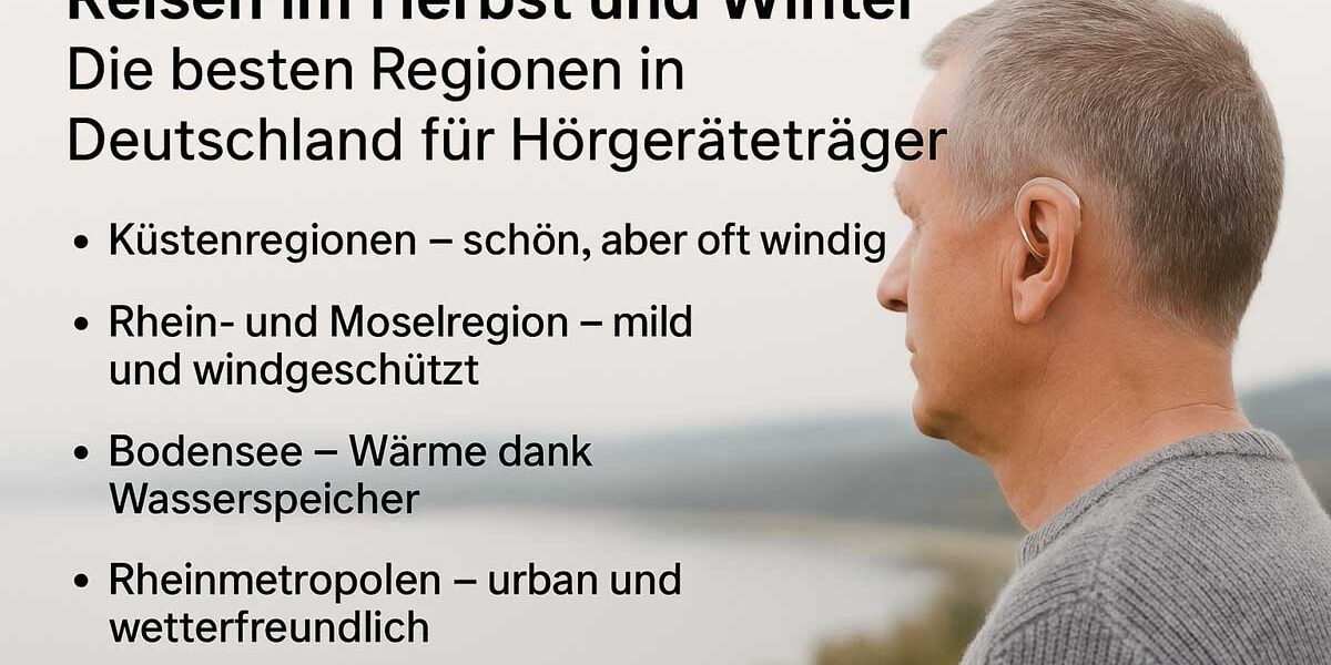 Reisen im Herbst und Winter: Die besten Regionen in Deutschland für Hörgeräteträger