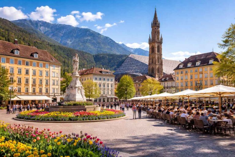 Bozen statt Bibbern: Während Gotha bei 12 Grad bleibt, klettert Bozen auf 27 Grad